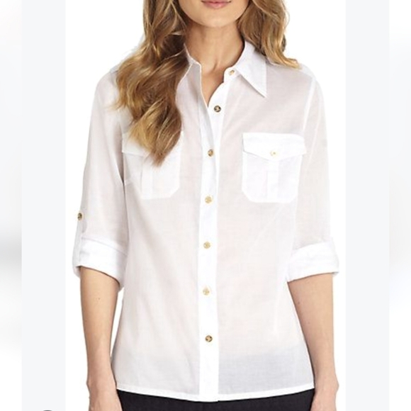 White Brigitte Blouse 4307